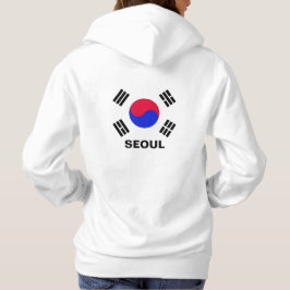 Speciaal gepersonaliseerde Zuid-Koreaanse vlag. Hoodie