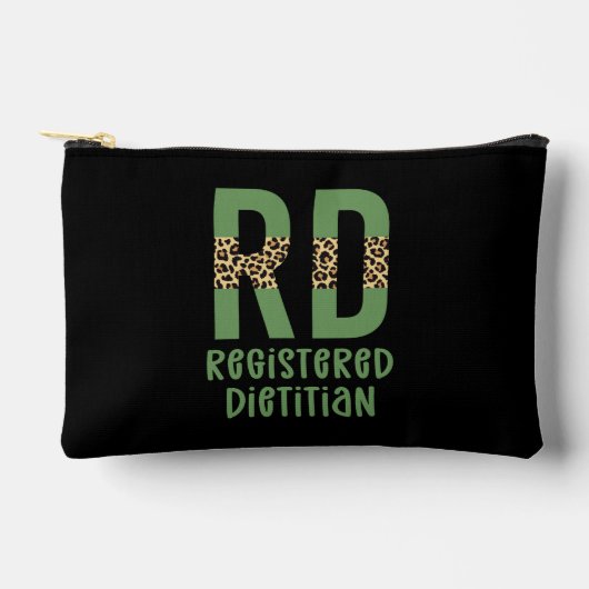Speciaal geregistreerde Dietitian Cheetah print RD Etui (Voorkant)