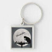 Speciaal geschaafd met volle motorkat en muisspel sleutelhanger (Voorkant)