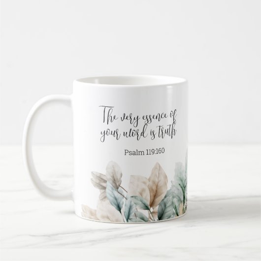 Speciaal geschenk 2023 JW-jaartekst Psalm 119:160 Koffiemok (Links)