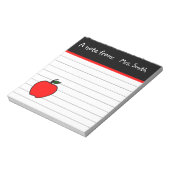 Speciaal geschenk Apple-Notitieblok van docent Notitieblok (Linkerzijde)