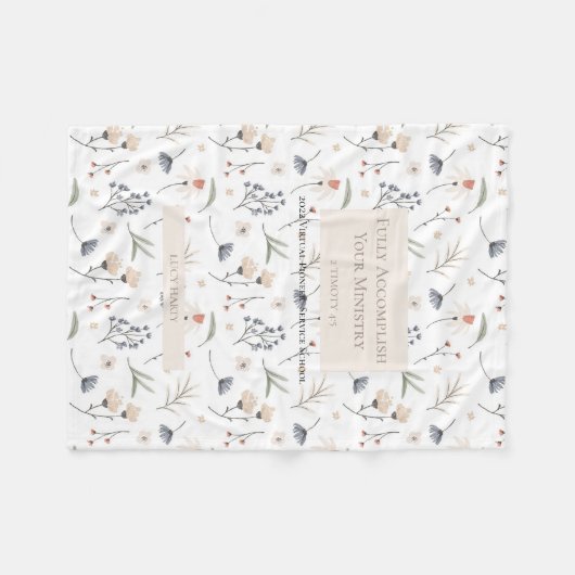 Speciaal geschenk voor 2022 JW-pionierzusters Fleece Deken (Voorkant (Horizontaal))