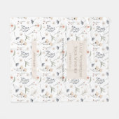 Speciaal geschenk voor 2023 JW-pionierzusters Fleece Deken (Voorkant (Horizontaal))