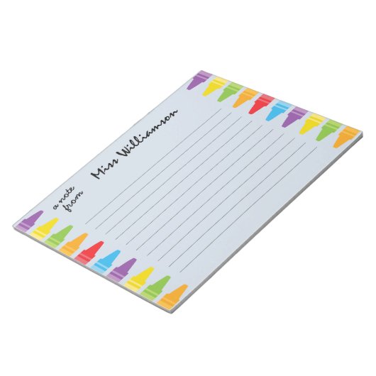 Speciaal geschenken voor de waardering van de lera notitieblok (Schuin)