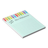 Speciaal geschenken voor de waardering van de lera notitieblok (Schuin)