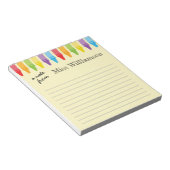 Speciaal geschenken voor de waardering van de lera notitieblok (Schuin)