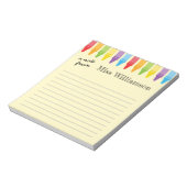 Speciaal geschenken voor de waardering van de lera notitieblok (Linkerzijde)