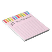 Speciaal geschenken voor de waardering van de lera notitieblok (Schuin)