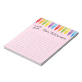 Speciaal geschenken voor de waardering van de lera notitieblok (Linkerzijde)