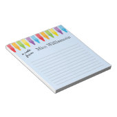 Speciaal geschenken voor de waardering van de lera notitieblok (Schuin)