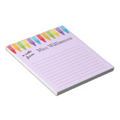 Speciaal geschenken voor de waardering van de lera notitieblok (Schuin)