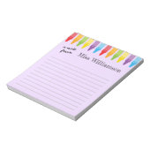 Speciaal geschenken voor de waardering van de lera notitieblok (Linkerzijde)