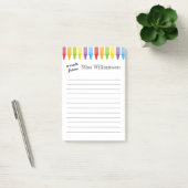 Speciaal geschenken voor de waardering van de lera post-it® notes (Kantoor)