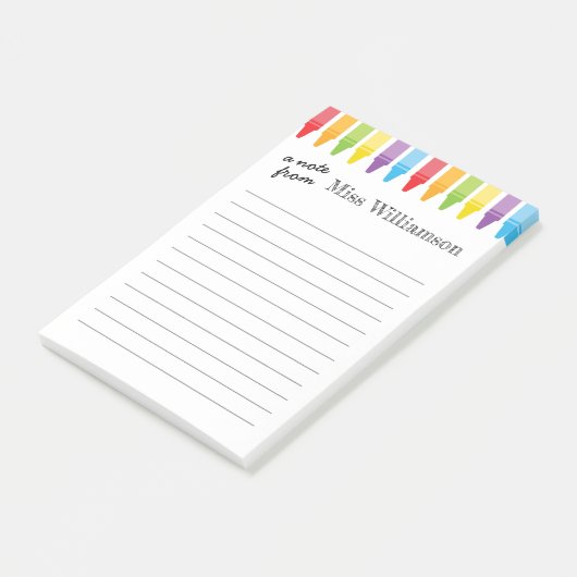 Speciaal geschenken voor de waardering van de lera post-it® notes (Schuin)