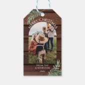 Speciaal geschetst Label voor kerstcadeautjes Cadeaulabel (Voorkant)