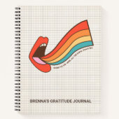 Speciaal geschreeuw voor de Heer Retro Christelijk Notitieboek (Voorkant)