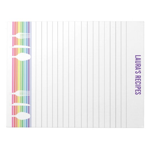 Speciaal geschreven pagina's ontvangen pagina's notitieblok (Voorkant)