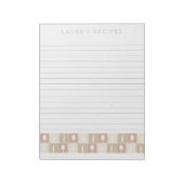 Speciaal geschreven pagina's ontvangen pagina's notitieblok (Linkerzijde)