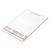 Speciaal geschreven pagina's ontvangen pagina's notitieblok (Schuin)