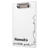 Speciaal geschrift klembord (Links)