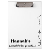 Speciaal geschrift klembord (Voorkant)