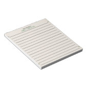 Speciaal Gestippeld Gelinieerd Papier Van Het Bure Notitieblok (Schuin)