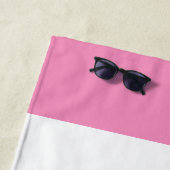 Speciaal gestreept strandlaken (In situ)