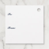 Speciaal getrokken drakenhagedis - Santa Hat Bedankjes Labels (Achterkant)