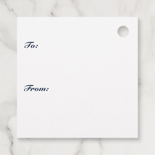 Speciaal getrokken drakenhagedis - Santa Hat Bedankjes Labels (Achterkant)