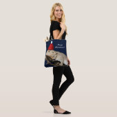 Speciaal getrokken drakenhagedis - Santa Hat Tote Bag (Op model)