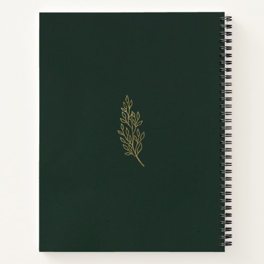 Speciaal geüpdatete Prayer Journal Notitieboek (Achterkant)