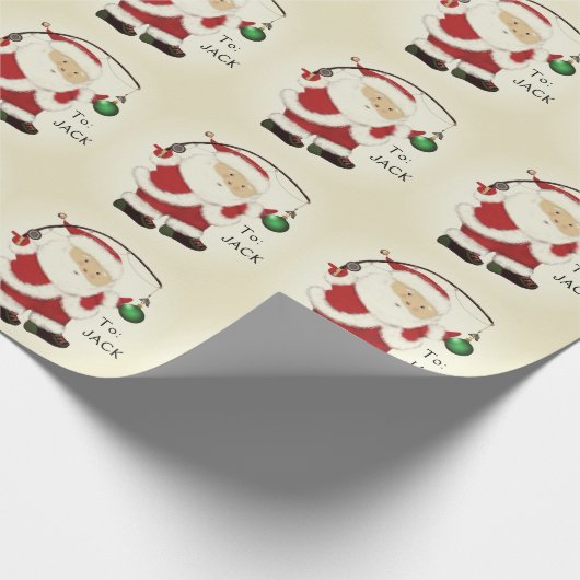 Speciaal Gevist kerstpapier Cadeaupapier (Hoek)