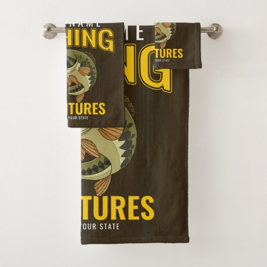 Speciaal Geviste avonturiervissen Bad Handdoek (Insitu)