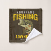 Speciaal Geviste avonturiervissen Bad Handdoek (Wasdoekje)