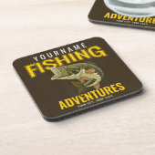 Speciaal Geviste avonturiervissen Bier Onderzetter (Linkerzijde)