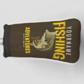 Speciaal Geviste avonturiervissen Golfheadcover (Voorkant)
