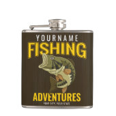 Speciaal Geviste avonturiervissen Heupfles (Voorkant)