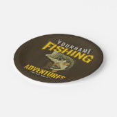 Speciaal Geviste avonturiervissen Papieren Bordje (Gekanteld)