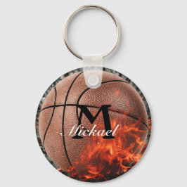 Speciaal gevriesdroogde Basketball Sleutelhanger