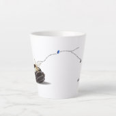 Speciaal gezegde voor de mok met witte kerst (Voorkant)