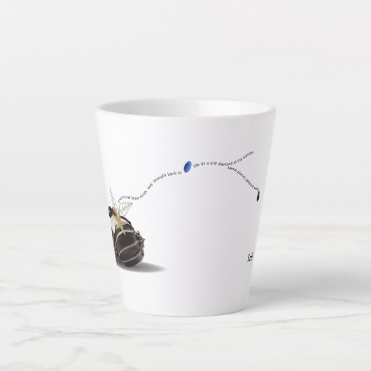 Speciaal gezegde voor de mok met witte kerst (Voorkant)