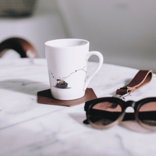 Speciaal gezegde voor de mok met witte kerst