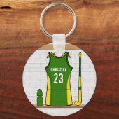 Speciaal gezichtshockey-uniform sleutelhanger (Voorkant)