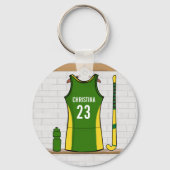 Speciaal gezichtshockey-uniform sleutelhanger (Achterkant)