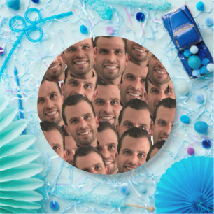 Speciaal gezichtsveld Afbeelding Unieke foto geboo Papieren Bordje