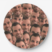 Speciaal gezichtsveld Afbeelding Unieke foto geboo Papieren Bordje (Voorkant)