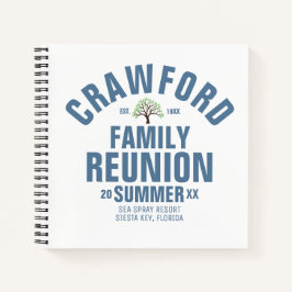 Speciaal gezinshereniger — spiraal notebook notitieboek