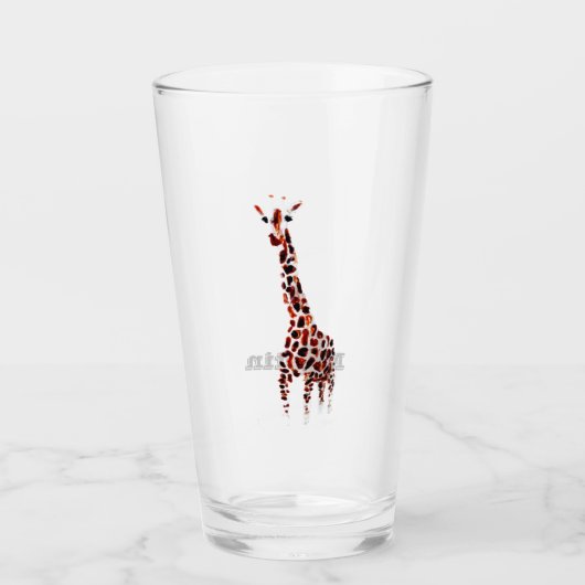 Speciaal Giraffe Glas (Voorkant)