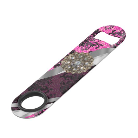 Speciaal -girale-fuchsiemacht speed flessenopener (Achterkant Gekanteld)