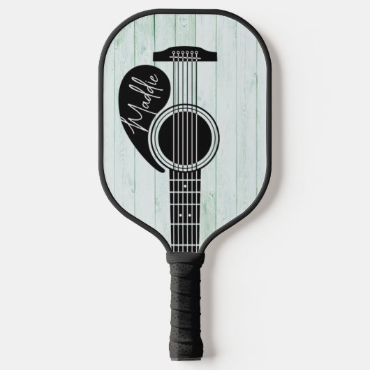 Speciaal gitaar Strings Pickleball Paddle (Voorkant)